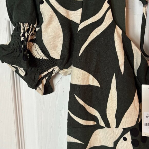NWT Adella Palm Print Dress - Originally 66.00 - AT LOWEST SUGGESTED LISTING - Picture 3 of 7